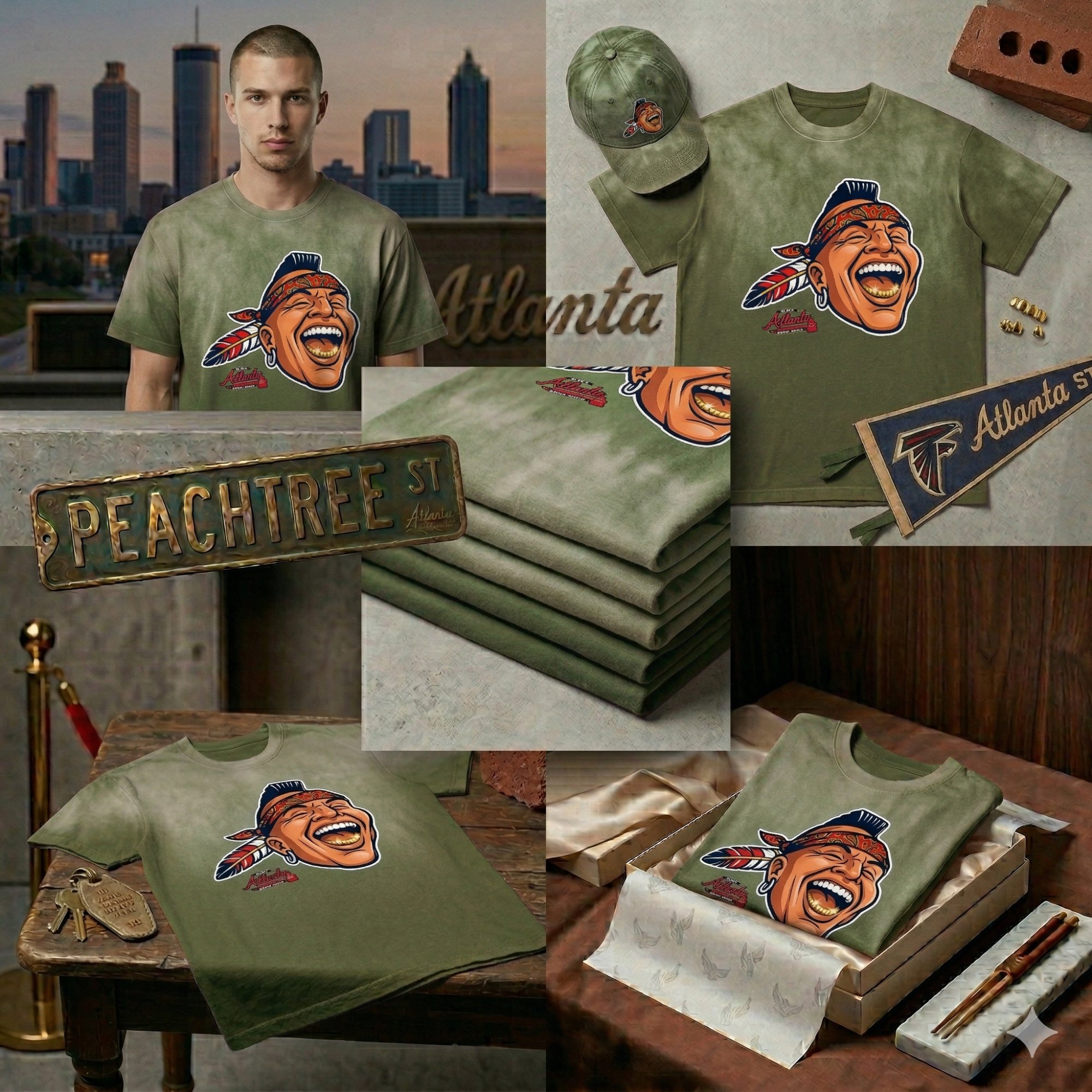 Chieftain Tee — Olive